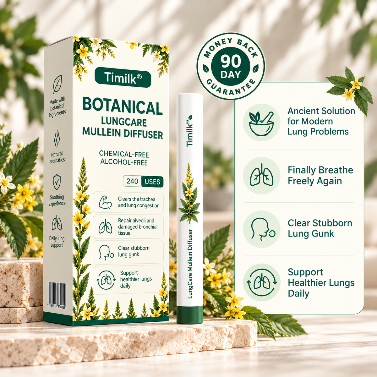 LungCare® Botanical Mullein Diffuser